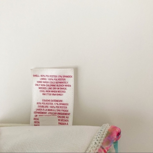 Xhiliration Bandeu Bikini Top | Size XL - Picture 4 of 5